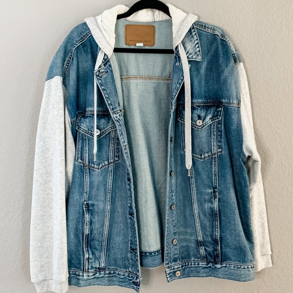 Oversized Boyfriend Jean Jacket